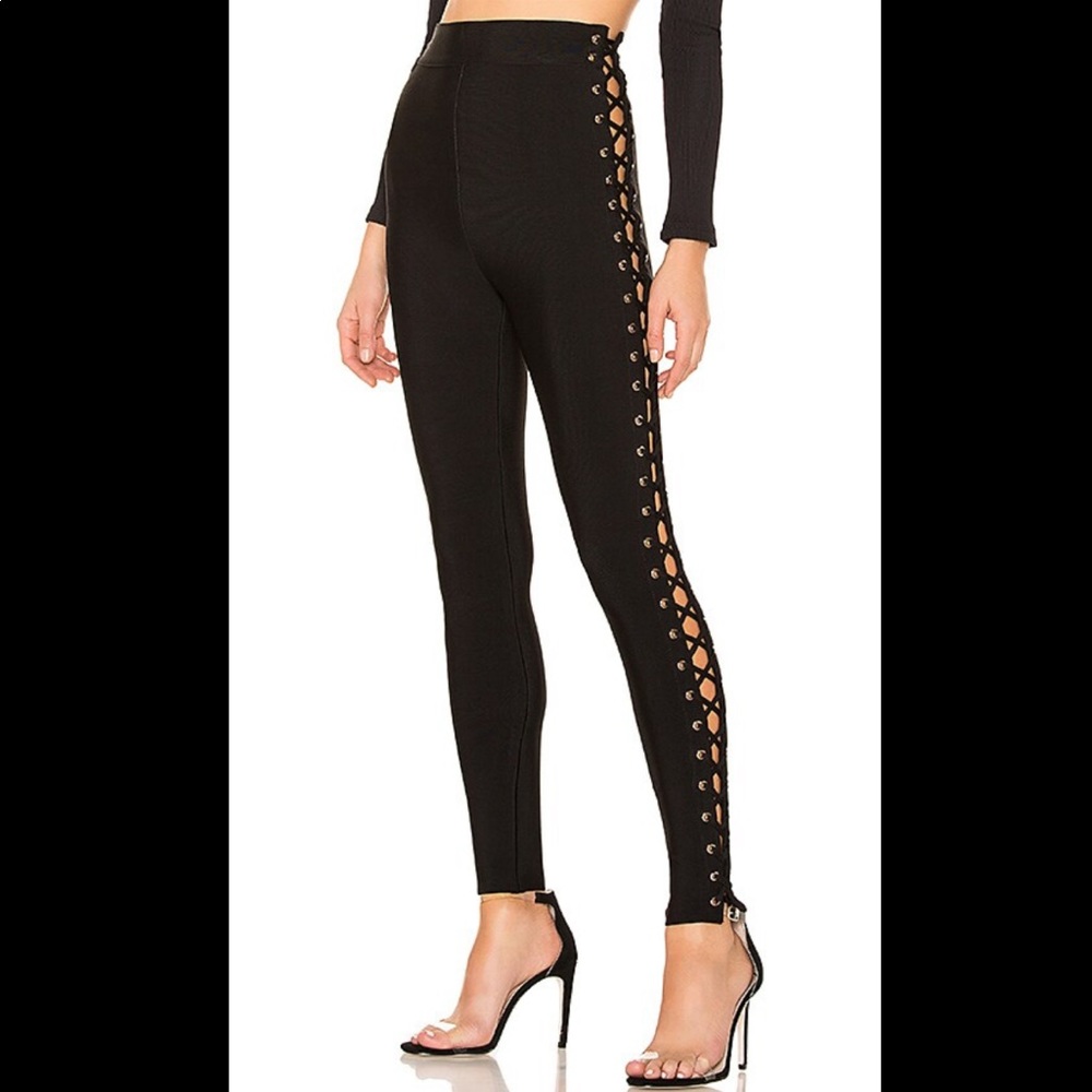 NBD lace up leggings